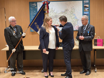 David LAPPARTIENT, Président Département, chevalier de la LH, ancien maire de Sarzeau,